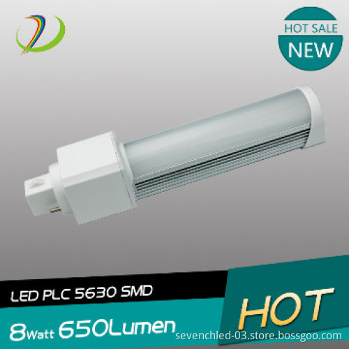 8w 3014 smd led g24/e27 led pl 8w